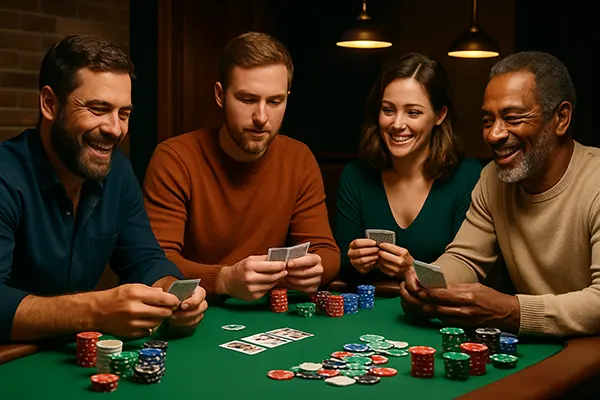 Amateur-Pokerspieler