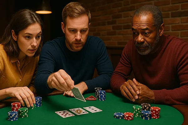 Amateur-Pokerspieler