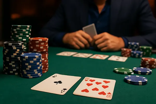 Tournament chips stack