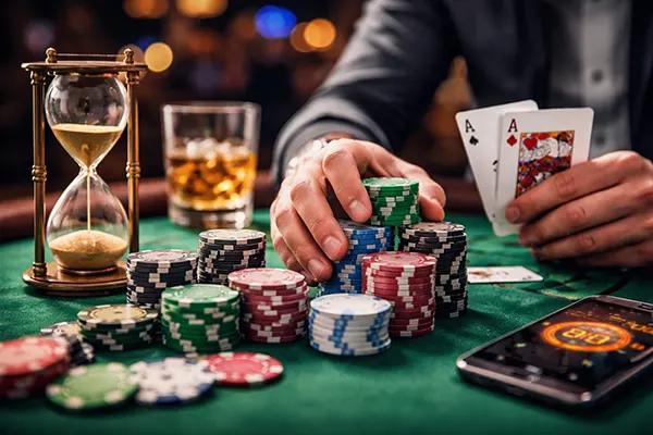 Abkühl-Timeout im Poker