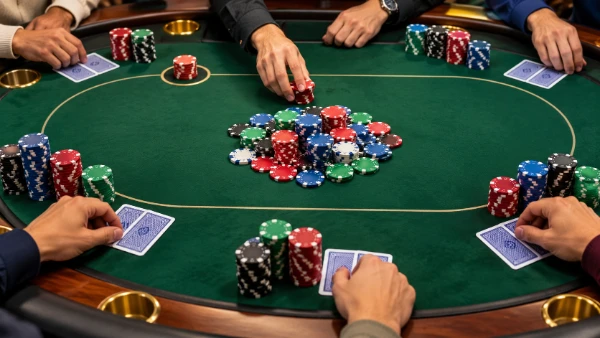 Poker preflop action